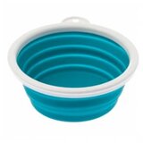 Ferribiella Činija za pse M, Putna, 1000ml, Petrolej | ePonuda.com