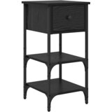  Noćni ormar s ladicama 2 pcs Crni hrast 33.5 x 36 x 70 cm | shoptok.hr