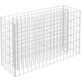 Furnova Visoka greda gabion pocinkano jeklo 90x30x60 cm, (21921174) | Shoptok.si