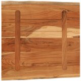 Stolna ploča 60x60x3,8 cm četvrtasta od bagrema sa živim rubom | shoptok.hr