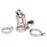 Kiotos Steel Chastity Cage DeLuxe 8cm Cene