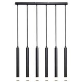 Rabalux visilica Ramira, 6x5W, 6xG9, 77cm, Crna | ePonuda.com
