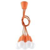 Nice Lamps Narančasta viseća svjetiljka ø 25 cm Rene – Cijene
