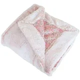Posteljna pregrinjala Couverture Lapinou Rose tendre pour bébé Rožnata