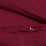  Set posteljine za poplun bordo 155x220 cm lagana mikrovlakna | shoptok.hr