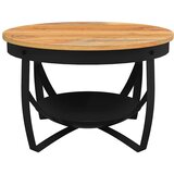  Stolić za kavu Ø 68 x 43 cm od masivnog bagremovog drva | shoptok.hr
