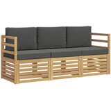  Setovi sofa 3 kom. Bijela i antracit Polyester | shoptok.hr