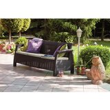 Keter Tamno smeđa vrtna sofa od umjetnog ratana Corfu – | shoptok.hr