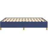 Okvir za krevet bez madraca plavi 140 x 200 cm od tkanine | shoptok.hr
