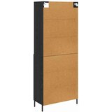  Highboard Crni hrast 69,5 x 34 x 180 cm Konstruirano drvo | shoptok.hr