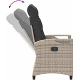  Vrtna stolica 2 pcs Svijetlo siva i tamno siva 56 x 60 x 112 cm | shoptok.hr