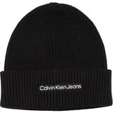 Calvin Klein Jeans INSTITUTIONAL BEANIE Crna Cijene