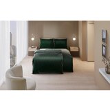Dieter Knoll OBOJESTRANSKA POSTELJNINA STRIPES DK 140/200 cm saten zelena | Shoptok.si
