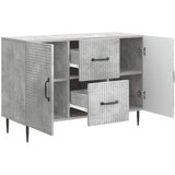  Kreveta Betonska siva 89 x 34,5 x 60 cm Konstruirano drvo | shoptok.hr