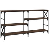  Konzolni stol smeđa boja hrasta 150x29x76,5cm konstruirano drvo | Eponuda.ba