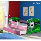  Otroška postelja ACMA z motivom, stranska roza + predal 160x80 cm 14 Goal | Shoptok.si