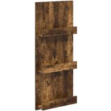  Polica za časopise s policom Dimljeni hrast 51 x 11 x 102 cm | shoptok.hr