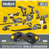 Rebel RB-1004 akumulatorska bu&amp;scaron;ilica-odvijač 20 V Brushless Slike