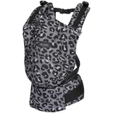 Tiba+Marl ergonomska nosilka isara® quick full buckle grey/black leopard