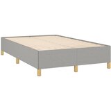  The Living Store Posteljni okvir svetlo siv 120x190 cm tkanina - Posteljni Okvir, (21497606) | Shoptok.si
