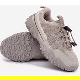 Boto Children's Sneakers With Drawstring Light Beige Nanelita | Shoptok.si