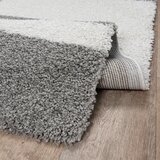 Lesnina XXXL PREPROGA Z VISOKIM FLOROM Milano 140/200 cm tkano bela, svetlo siva | Shoptok.si