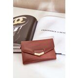  Lacquered Women's Wallet Brown Rahner Cene