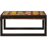 vidaXL polica za kupaonicu 60 x 50 x 23 cm čvrsto drvo manga, željezo | shoptok.hr