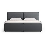 Cosmopolitan Design Temno siva boxspring postelja s prostorom za shranjevanje 140x200 cm Arendal – | Shoptok.si