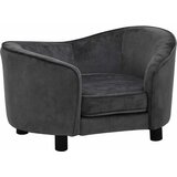 SOFA za pse tamnosiva 69 x 49 x 40 cm plišana | shoptok.hr