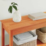  Konzolna stolica Vosak smeđa 110 x 40 x 75 cm Masivna borovina | shoptok.hr