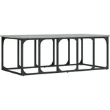 vidaXL Stolić za kavu siva boja hrasta 100x50x35 5cm konstruirano drvo | shoptok.hr