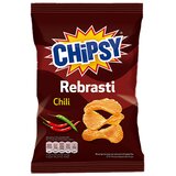 CHIPSY čips Rebrasti Chili, 95g Cene