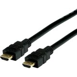 Value HDMI priključni kabel HDMI-A vtič\, HDMI-A vtič 5.00 m črna 11.99.5694 #####4K UHD\, dvojno oklopljen HDMI kabel, (20419106) | Shoptok.si
