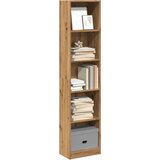 vidaXL Regal za knjige boja hrasta 40x24x176 cm konstruirano drvo Cijene