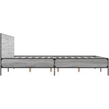  Okvir kreveta boja hrasta 140x200cm konstruirano drvo i metal | Eponuda.ba