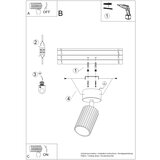  Brilagi - LED spot svetiljka CRESTO 1xGU10/10W/230V crna | Eponuda.com