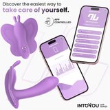 INTOYOU Vibrator Wingy Butterfly With App Lavender | Shoptok.si