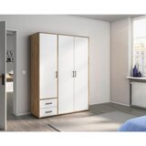 Rauch Möbel OMARA S KLASIČNIMI VRATI, bela, hrast artisan | Shoptok.si