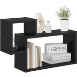  Zidna polica Zidna montaža Crni hrast 55 x 15 x 35 cm - Crni hrast Slike