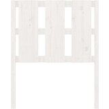  Uzglavlje za krevet bijelo 80 5x4x100 cm od masivne borovine | shoptok.hr