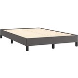  s oprugama i madracem LED sivi 120x190 cm umjetna koža | shoptok.hr
