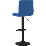 Barski stolčki 2 kosa moder žamet, (20817443) | Shoptok.si