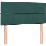 Box spring postelja z vzmetnico temno zelena 80x220 cm žamet, (21793245) | Shoptok.si