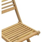  Sklopive vrtne stolice 2 kom 48 5x61 5x87 cm od drva bagrema | shoptok.hr