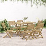  7-dijelni vrtni blagovaonski set od masivnog bagremovog drva | shoptok.hr
