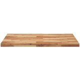 Stolna ploča 100x80x4 cm pravokutna od masivnog drva bagrema | shoptok.hr