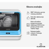 Klarstein Amazonia | Mini pomivalni stroj | Kompaktni | 7 programov | Prenosni | Shoptok.si