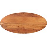 Stolna ploča 140x60x3,8 cm ovalna od masivnog drva bagrema | shoptok.hr