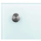 vidaXL Kuhinjska zaštita od prskanja bijela 70 x 40 cm kaljeno staklo | shoptok.hr